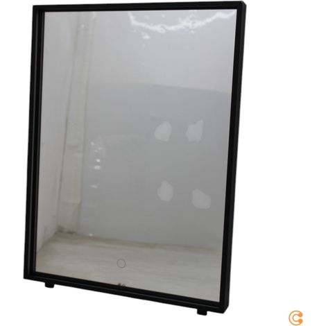 [GEBRAUCHT] B-Ware Paulmann Miro LED Wandspiegel Spiegel CCT 62x45 Backlight Schwarz Metall (1/2)