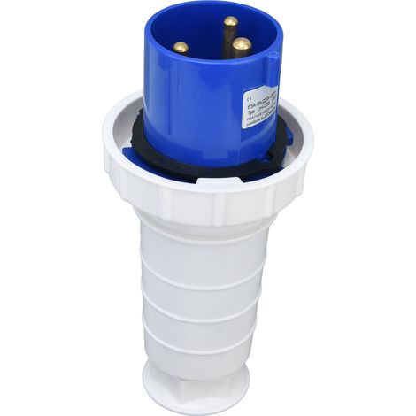 Connecteur industriel étanche pour câble, prise et fiche triphasée à 3 broches (2P+T), 220-250 V, 63 A (1/5)