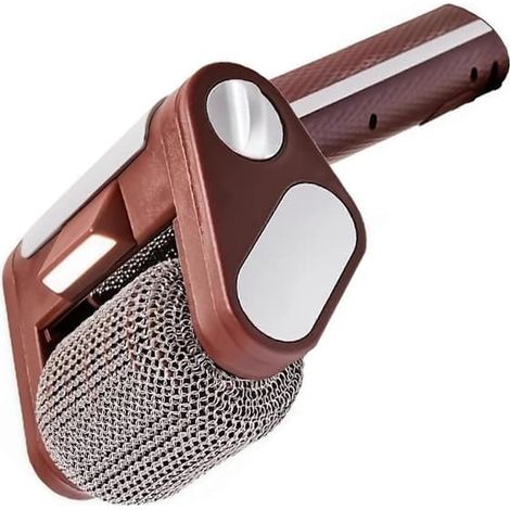 Filiyano-Nettoyeur de gril électrique sans fil, brosse rotative sans balais pour le nettoyage des grils extérieurs, marron (1/5)