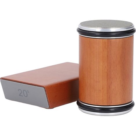 Ortviai Aiguiseur à Rouleau en Diamant avec Base Magnétique Réglable à 15° et 20° – Kit de Affûtage et Polissage pour Couteaux (1/5)
