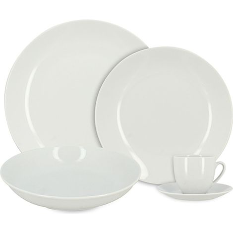 Service de table 48 pièces en porcelaine, METROPOLITAN (1/4)