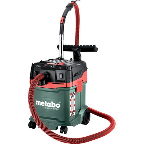 Metabo Akku-Sauger AS 36-18 H 30 PC-CC mit CordlessControl ohne Akku und Ladegerät (1/5)