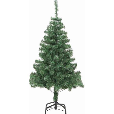 Albero di Natale Albero natalizio Albero festivo Artificiale con Supporto 150 cm 380 Rami (1/5)