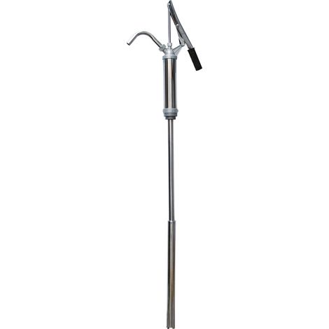 Pompe de transfert métal à levier latéral manuel pour fût standard de 200L - HU 0014BL - CLAS Equipements (1/2)