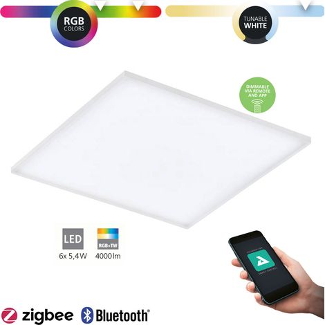 Eglo LED CCT Deckenleuchte Turcona-Z 60x60cm weiß RGB Smart Home connect.Z Lampe (1/5)