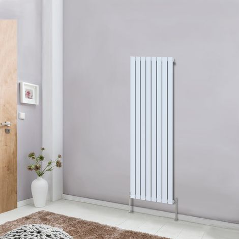 NRG Designer Radiator Flat Panel White Central Heating Rads Vertical 1600x544mm Single (1/5)