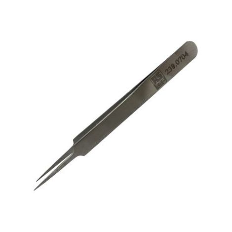 Brucelles de précision RS PRO 5SA pointe fine très pointue en acier austénitique à faible de teneur en carbone, L. 110 ( Prix pour 1 )