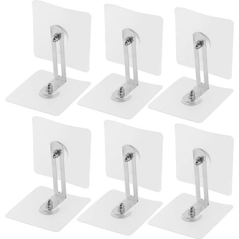 Kit de fixation adhésive SEWACC 6 pièces pour meubles, supports (1/5)
