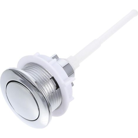 Bouton Poussoir pour Réservoir de Toilettes en Abs Argenté (1/5)