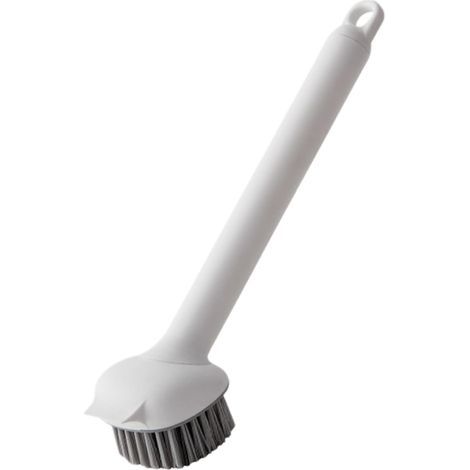 Brosse à poêle, manche long rotatif à 360° pour four, plats et lave-vaisselle Lave-vaisselle - Pour évier, poêle à frire, plaque de cuisson, lave-vaisselle, salle de bain, douche, toilettes et baigno (1/5)