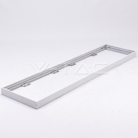 v-tac Aluminium-Rahmen Klappbar Weiß 1200x300 mm