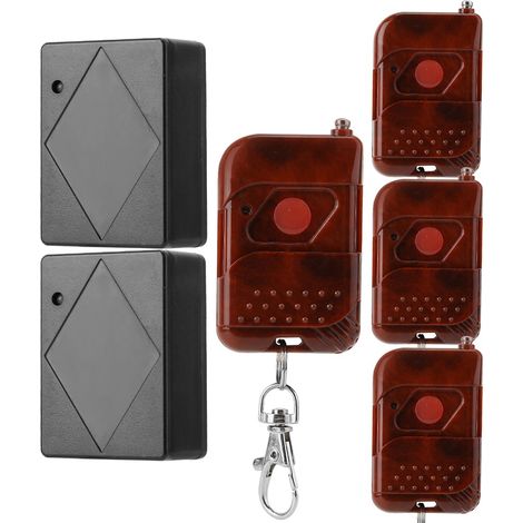 Kit émetteur-récepteur de télécommande sans fil 2V4 pour système de contrôle d'accès de porte (1/5)