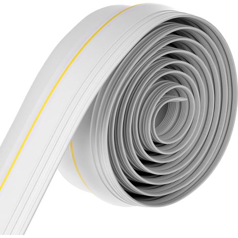 3-meter joint de porte de garage, joint seuil porte de garage, gris (1/5)