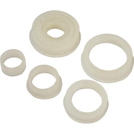 Faithfull Grinding Wheel Bore Reducing Set 25.4 - 12.7 mm, 4-piece (1/3)