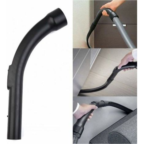 Poignée pour Ø 35mm/47mm Manche d'excellente qualité pour tuyau d'aspirateur Convient pour les aspirateurs Miele 9442601 Étiquette (1/5)