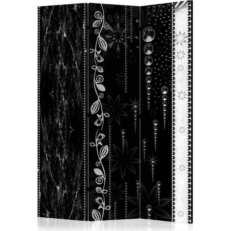Paravent 3 Volets "Black Elegance" 135x172cm (1/2)