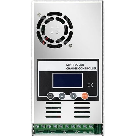 Controlador de carga solar, tecnología MPPT, corriente nominal de 60 A, 60 A, 12 V 24 V 36 V 48 V (1/5)