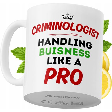 Lustige Tasse für Kriminologen – Kaffee- oder Teetasse mit witzigem Textdesign – ideal für Geburtstage, Namenstage, Feiertage und besondere Anlässe. Hochwertige Tasse für Zuhause, Büro und Arbeit. Far