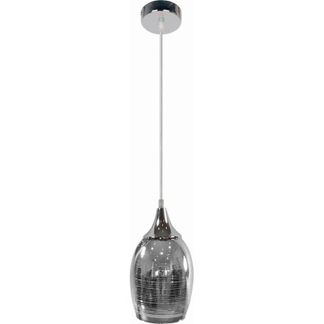 Lampada a sospensione Candellux Marina cromata Ø14 E27 (1/5)