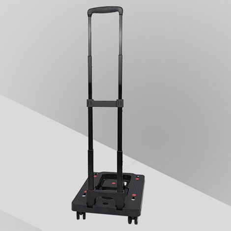 Chariot de manutention pliable, mini et portable, charge maximale de 100 kg, antidérapant et résistant aux chocs, silencieux. (1/5)