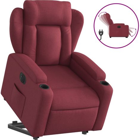 Maison Exclusive - Sillón eléctrico reclinable elevable de tela r (1/5)