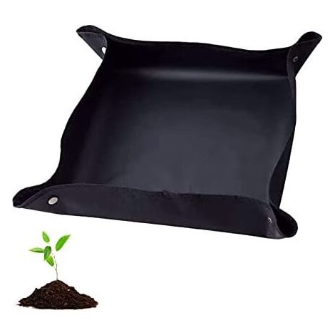 Potting Mat, Waterproof Plant Mat Foldable Gardening Mat Garden Flower Planting Mat for Repotting Succulents Indoor Garden Plant Care