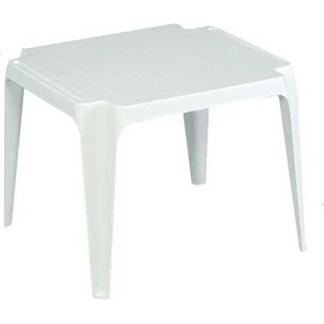 Mesa de resina para bebé blanca 55x50 Progarden