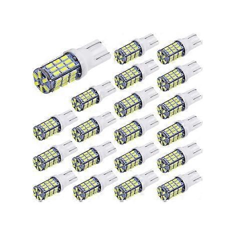 20 Stück superhelle LED-Rückfahrscheinwerfer T10 921 194 42-SMD 12V für Wohnmobile und Anhänger, Xenonweiß