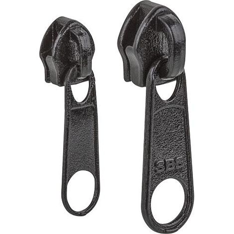 Kit fermeture a zip se compose de 2 pcs, pour fermeture éclaire