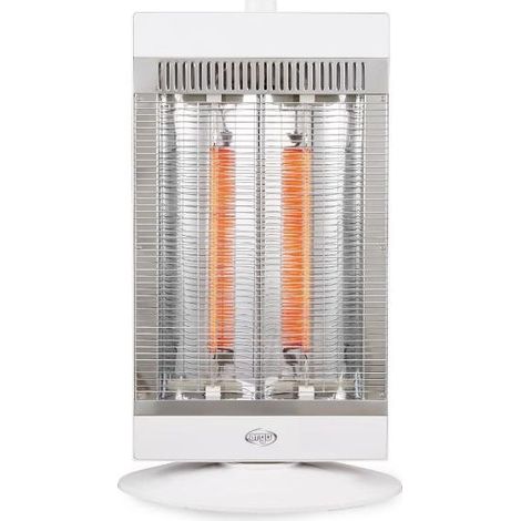 Argoclima Alan Indoor Weiß 1000 W Elektrischer Quarz-Raumheizer (1/2)