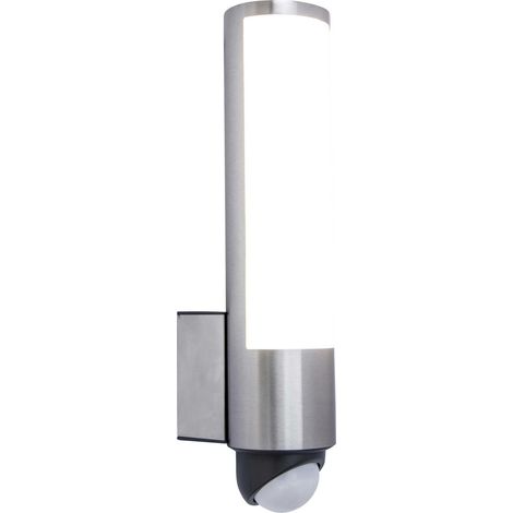 [GEBRAUCHT] B-Ware Lutec Leda 5267103001 Led Außenwandleuchte Mit Bewegungsmelder 14 W Edelstahl