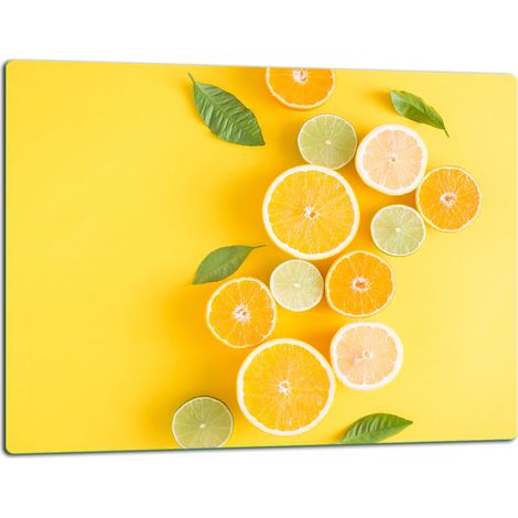 Planche à découper en verre 52x40 fruits (1/5)