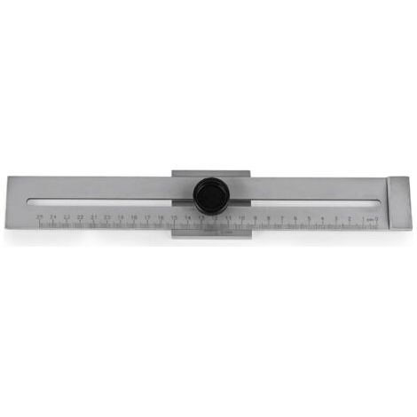Jauge de trait de précision 250 mm, outil de traçage, jauge de marquage pour marquage et délimitation précis des marques et des lignes auxiliaires