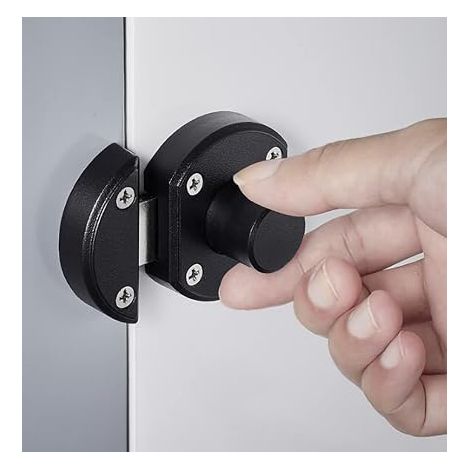 Boucle de fixation pour portes coulissantes et granges, pour installation domestique et usage quotidien.-AquaForge (1/5)