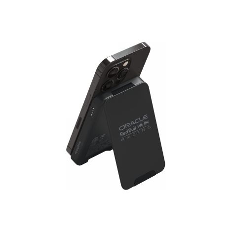 Mophie Snap+ Powerstation Mini Stand Red Bull Racing - 5000 mAh magnetische Powerbank mit MagSafe-kompatiblem Ständer (1x USB-C-Anschluss) (schwarz) (1/3)