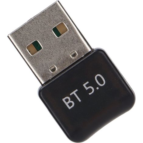 Bluetooth-USB-Adapter, Bluetooth-Empfänger-USB-Dongle für PC, Laptop, Maus, Tastatur, Kopfhörer und Lautsprecher. Bluetooth-Datenübertragung für PC, Desktop-Computer, Laptop, Maus, Tastatur und Lautsp (1/5)