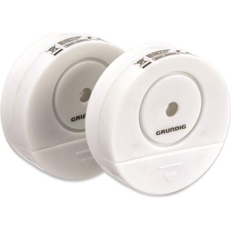 Set 2 Allarmi Antifurto per Porte Finestre Autoadesivo Colore Bianco 90 Decibel (1/3)