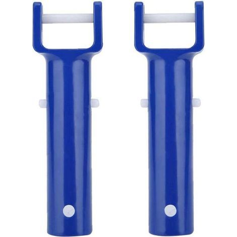 Piscine V Tête Poignée, Piscine Tête de Brosse Poignée, Piscine V Pince Tête Poignée de Rechange D'accessoires 2PCS (1/5)