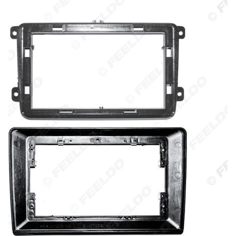 10-inch screen compatible with Volkswagen Touran/Golf/Tiguan/T5/Universal upgrade of Android navigation frame and audio system (1/5)