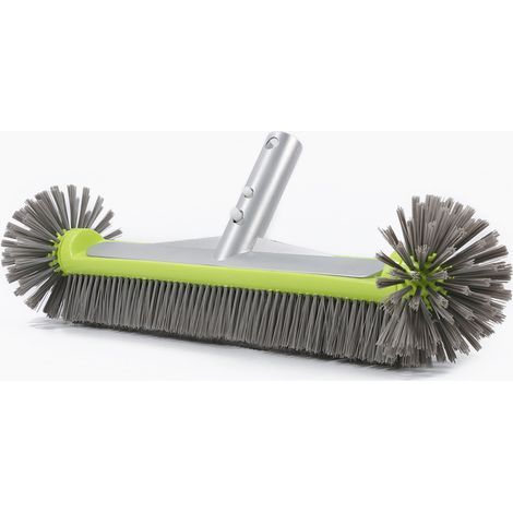 Brosse de rechange pour piscine de 45 cm, accessoire pour le nettoyage des parois de piscine, installation facile, poils hémisphériques (1/5)