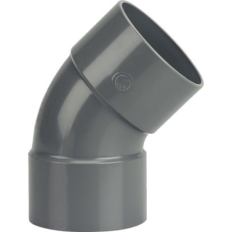 Raccordo wavin 3025824 angolo 45 gradi connessione doppia femmina