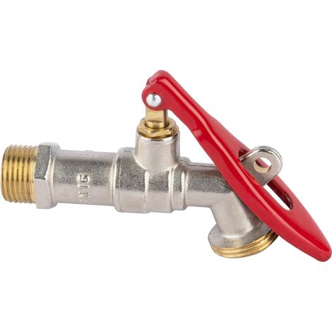 Robinet 1/4 tour verrouillable 15 x 21 Nez 20 x 27 (1/4)