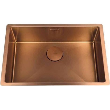 Evier Luisina Legato EV620 Inox PVD Cuivre - Inox PVD Cuivre