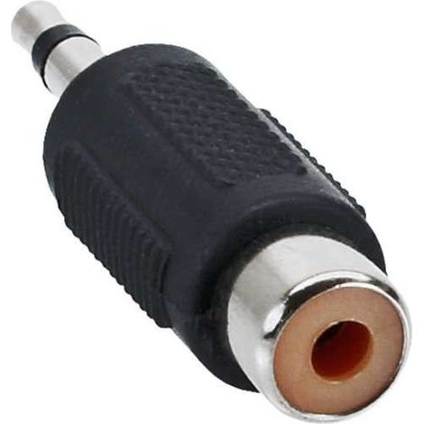 - Adaptateur jack à 1x connecteur Cinch fem