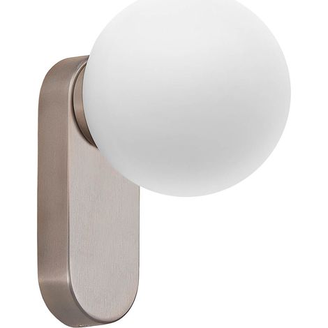 MABE Wandleuchte nickel matt