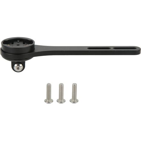 Support de compteur de vélo de route déporté en alliage d'aluminium monobloc, compatible avec les compteurs Garmin. (1/4)