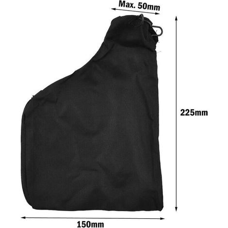 （3 PièCes）Sac à PoussièRe pour Scie à Onglet, Sac Collecteur de PoussièRe Noir avec Fermeture éClair et Support MéTallique, Pour Scie à Onglet Modèle 255 (1/3)