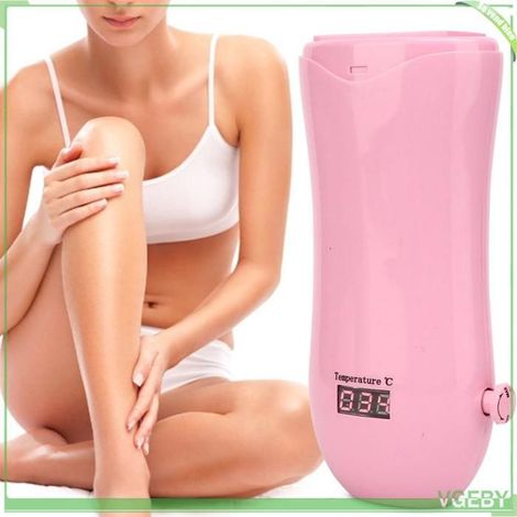 Réchauffeur de cire à épiler - FAFEICY - VGEBY - Rose - 40W - Écran réglable