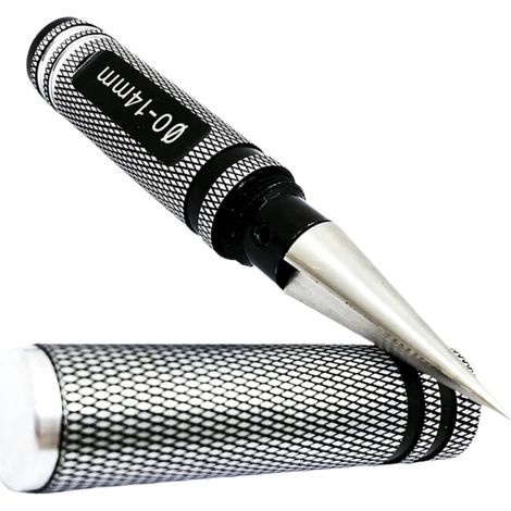 Extensor de orificios de precisión de 0-14 mm para Les - Negro