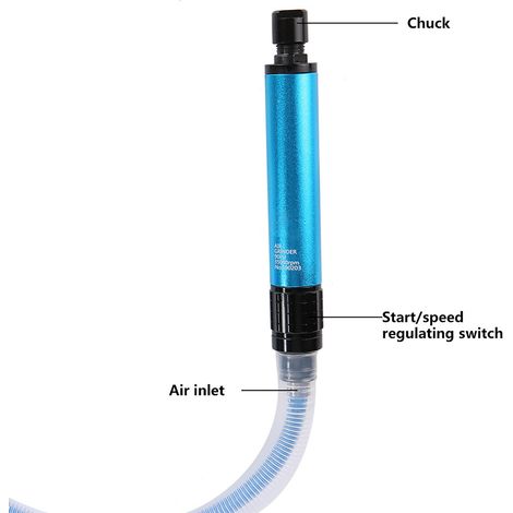 Meuleuse pneumatique pour moules 35000 tr/min, outil de meulage à air comprimé format stylo rapide (1/5)